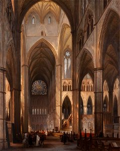 Jules Victor Genisson - Interieur van Westminster Abbey