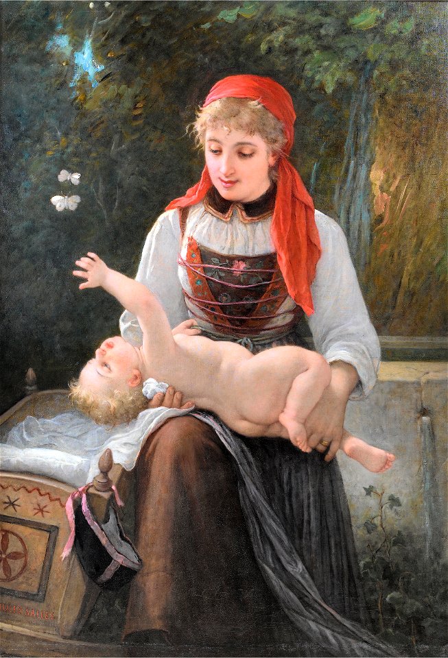 Jules Salles-Wagner La Valaisane