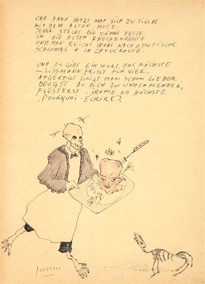 Jules Pascin Und dann setzt man sich zu Tische