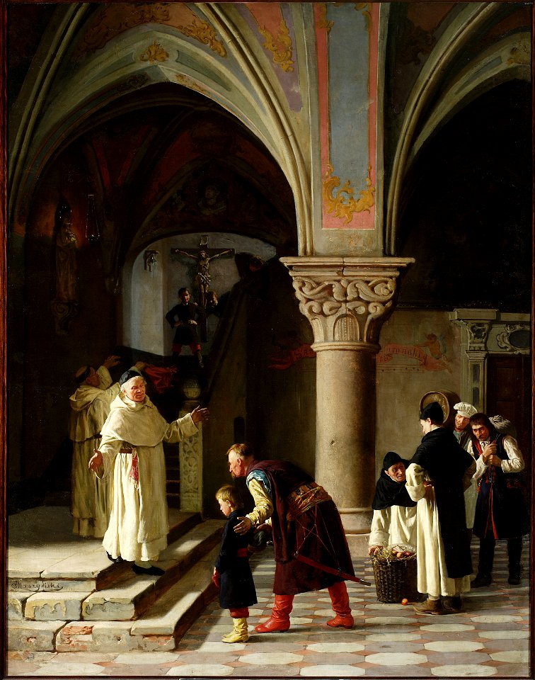 Julian Maszyński - To the monastic boarding school - MP 2202 MNW - National Museum in Warsaw