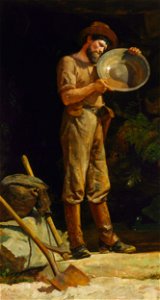 Julian Ashton - The prospector - Google Art Project. Free illustration for personal and commercial use.