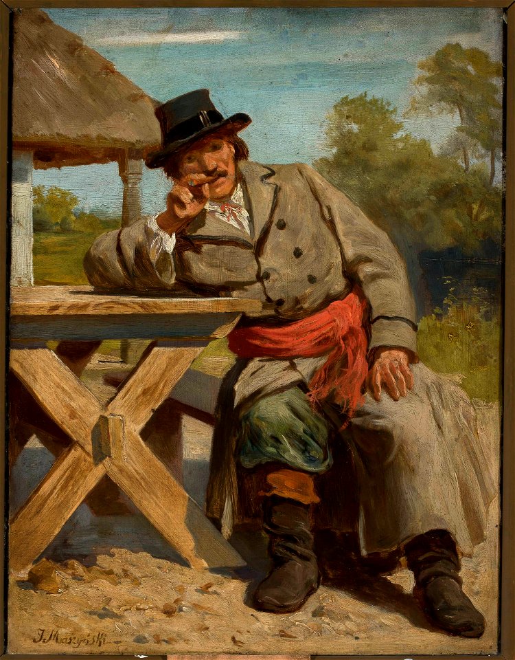 Julian Maszyński - Man from Łowicz - MP 2507 MNW - National Museum in Warsaw