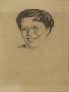 Julius Collen Turner (1947) - Portret van een dame
