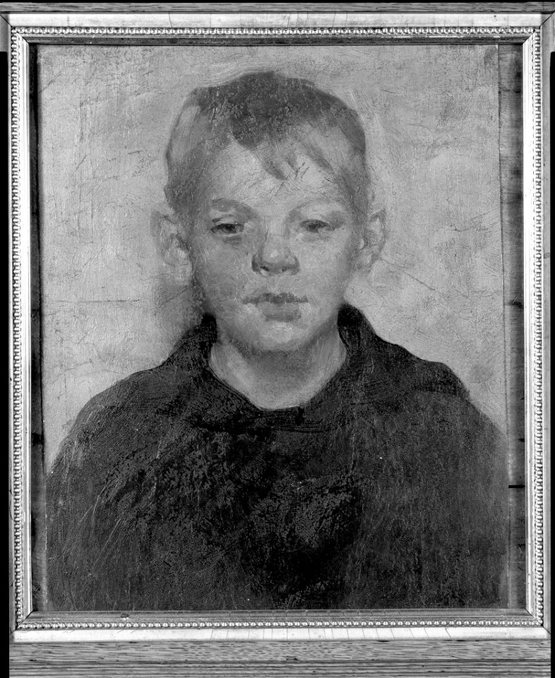 Julian Alden Weir - Portrait of a Boy - 1986.447 - Fogg Museum