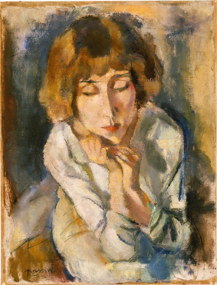 Jules Pascin - Portrait of Hermine David - 1966-9.15 - Albright–Knox Art Gallery
