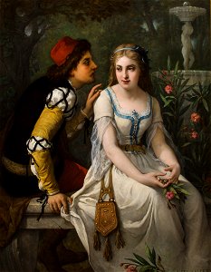 Jules Salles-Wagner Romeo and Juliet. Free illustration for personal and commercial use.
