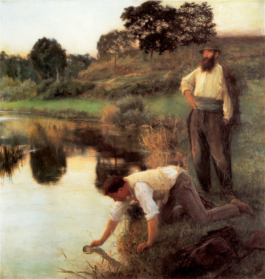 Jules-Alexis Muenier - Les Chemineaux