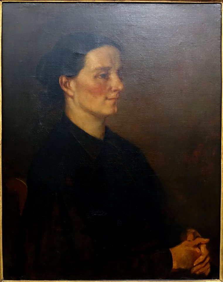 Juliette Courbet by Gustave Courbet, 1873-1874, oil on canvas - Museu de Arte de São Paulo - DSC07341