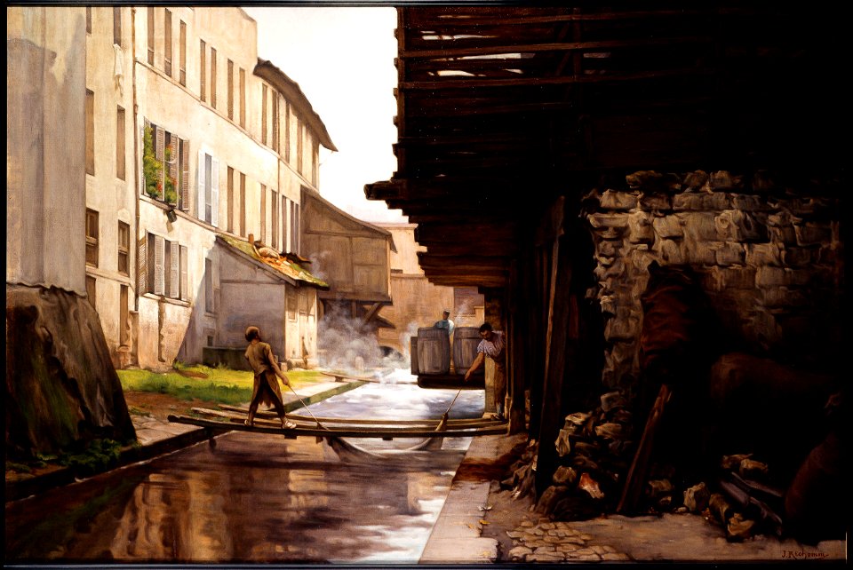 Jules Richomme - Tannerie sur la Bièvre - P295 - Musée Carnavalet