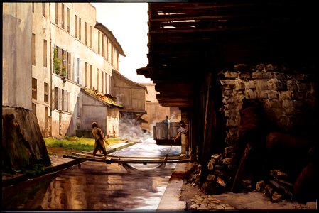 Jules Richomme - Tannerie sur la Bièvre - P295 - Musée Carnavalet