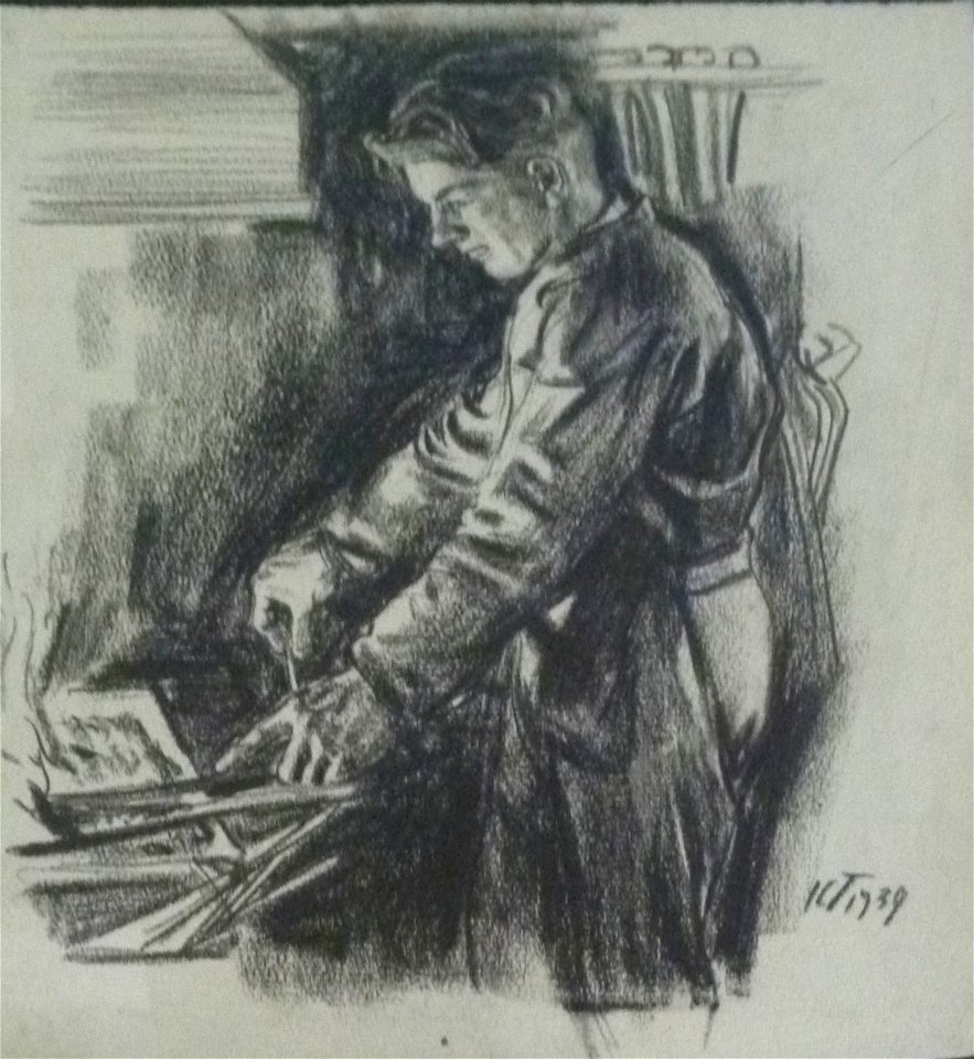 Julius Collen Turner (1939) - Smidse van de Vrije Technische School, Oostende