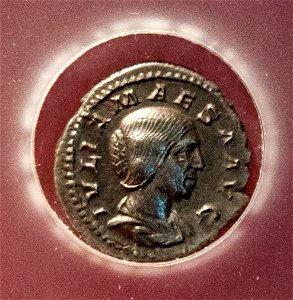 Julia Maesa (sister of Iulia Domna) (Roman coin)