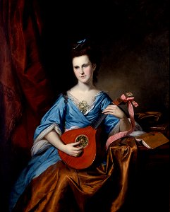 Julia Stockton Rush (Mrs. Benjamin Rush) - Charles Willson Peale