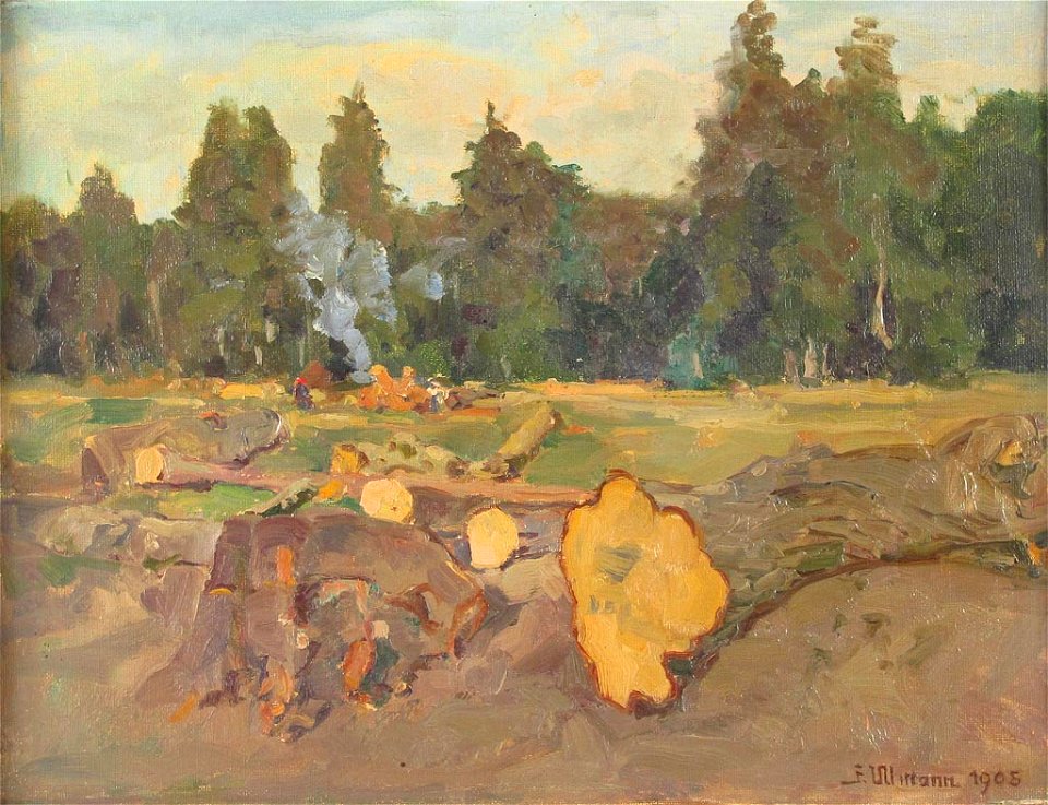 Julius Ullmann 'Die Holzschlager - Dachau