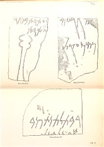 Julius Euting's Punische Steine Table I