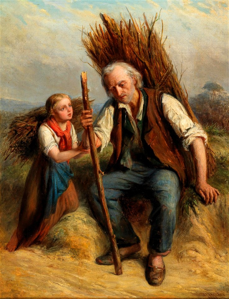 Julius Sigismund Röder Rast am Heimweg