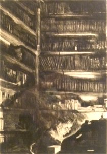 Julius Collen Turner - Carlos Loontiens in zijn bureau