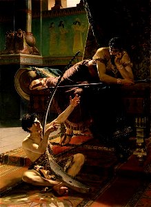 Julius Kronberg David och Saul 1885