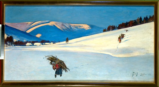 Julian Fałat - With brushwood - MP 5139 MNW - National Museum in Warsaw