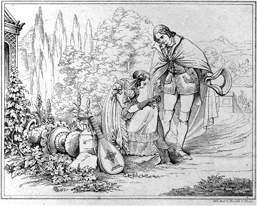 Julius Nisle, Friedrich Schiller, Die Räuber, 4. Akt, 4. Szene