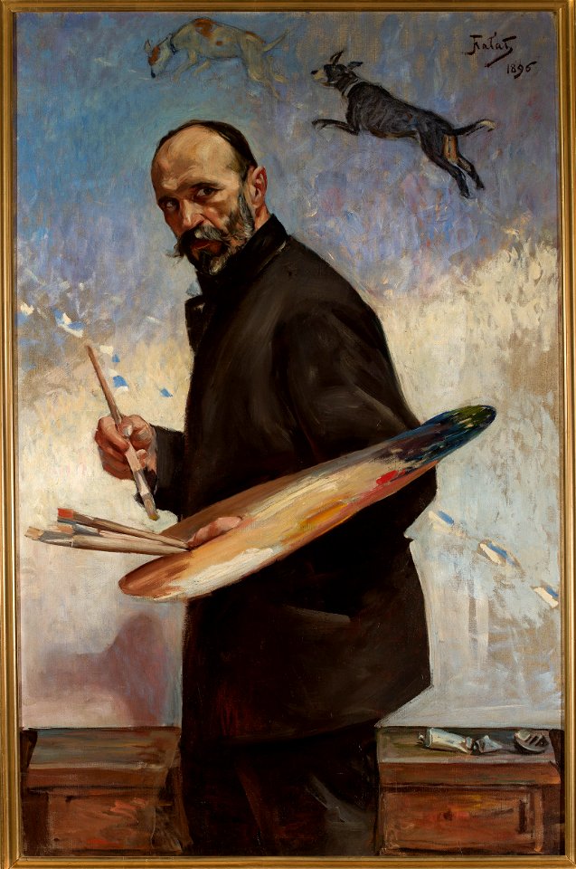 Julian Fałat - Self-portrait - MP 1364 - National Museum in Warsaw