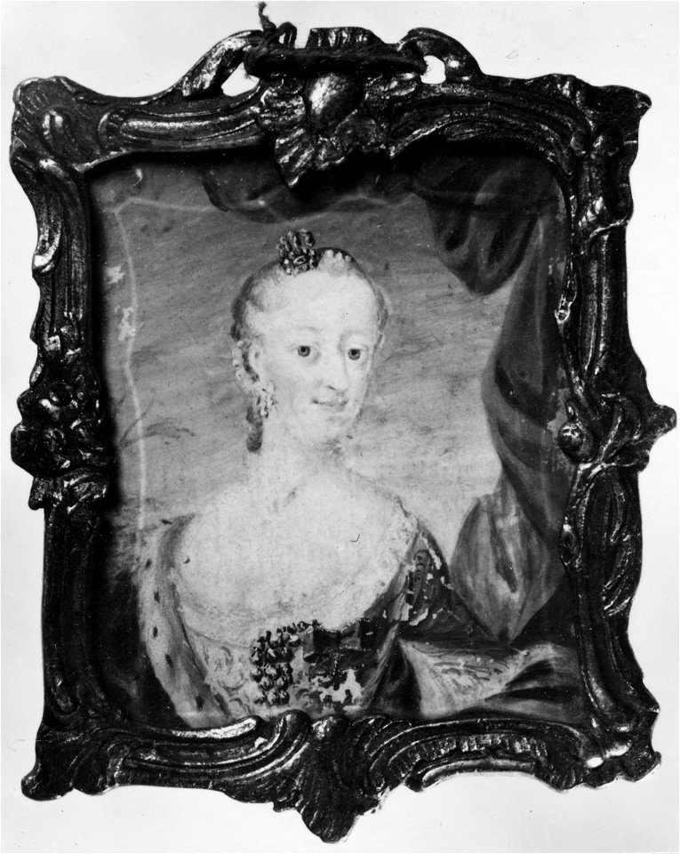 Juliane-Marie av Braunschweig-Wolffenbüttel (1729-1796), Queen of Denmark and Norway - Nationalmuseum - 28633