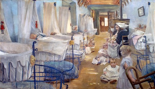 Julie Delance-Feurgard 1888 Les berceaux