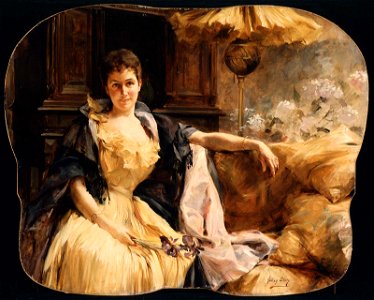 Julian Russell Story - Emma Eames - 1970.395 - Museum of Fine Arts