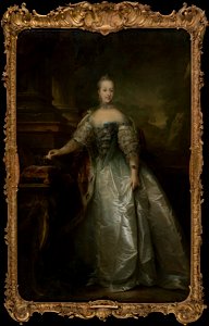 Juliane Marie, Queen of Denmark (Carl Gustav Pilo) - Nationalmuseum - 19918