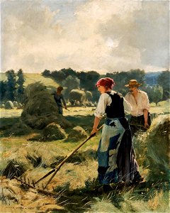 Julien Dupré - Haymaking - 31.907 - Museum of Fine Arts