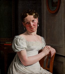 Julie Eckersberg, født Juel, kunstnerens anden hustru