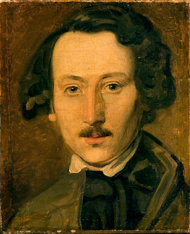 Julius Alexis Wetterbergh - Nils Johan Olsson Blommér - A I 455 - Finnish National Gallery