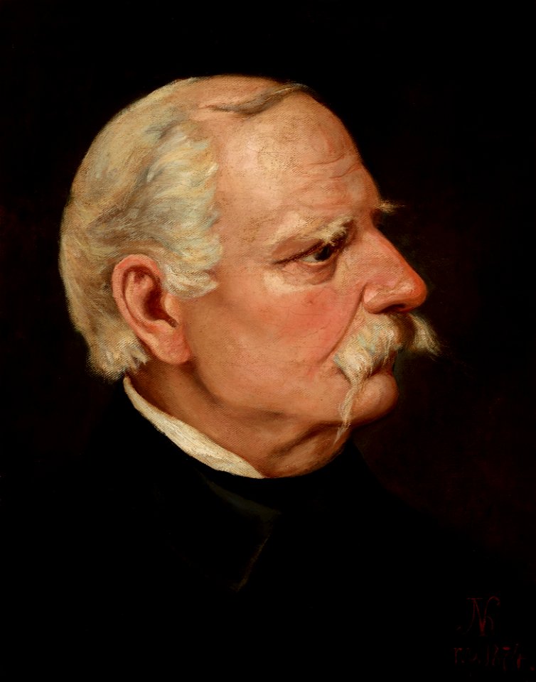 Juliusz Kossak - Portrait of Wincenty Pol - MNK II-a-469 - National Museum Kraków