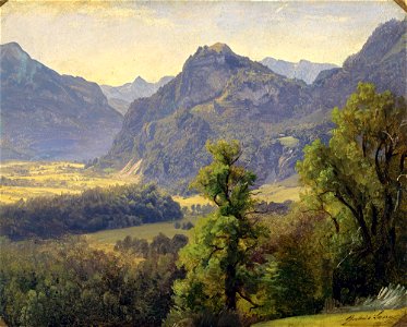 Julius Lange - Das Inntal - G 4147 - Lenbachhaus