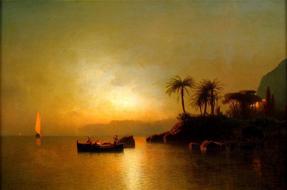 Julius Köhnholz Fischer an der Amalfiküste