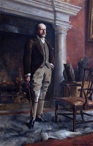 Julian Russell Story (1857-1919) - George William Henry Vernon (1854–1898), 7th Baron Vernon - 653145 - National Trust