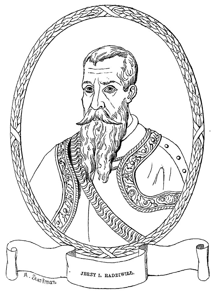 Jury Radzivił Hierkules. Юры Радзівіл Геркулес (M. Starkman, 1857)