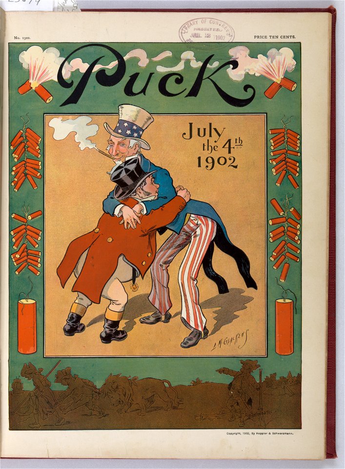 July the 4th 1902 - L.M. Glackens. LCCN2010652031