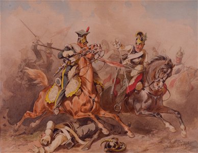 Juliusz Kossak - Potyczka