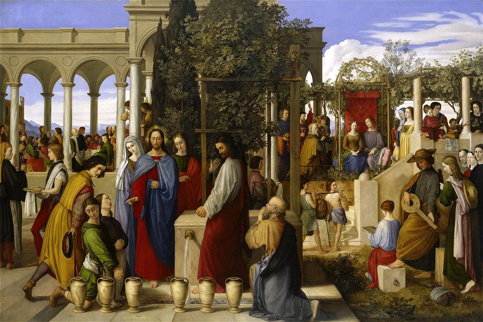 Julius Schnorr von Carolsfeld - The Wedding Feast at Cana - WGA21013
