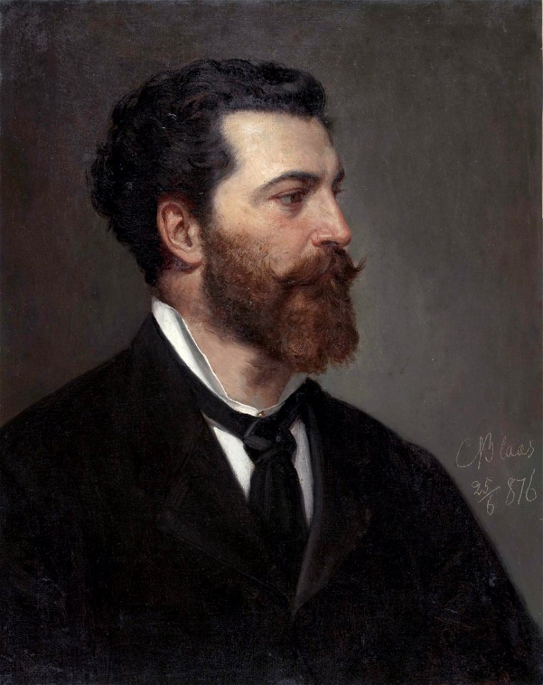Julius von Blaas by Carl von Blaas (1815-1894)