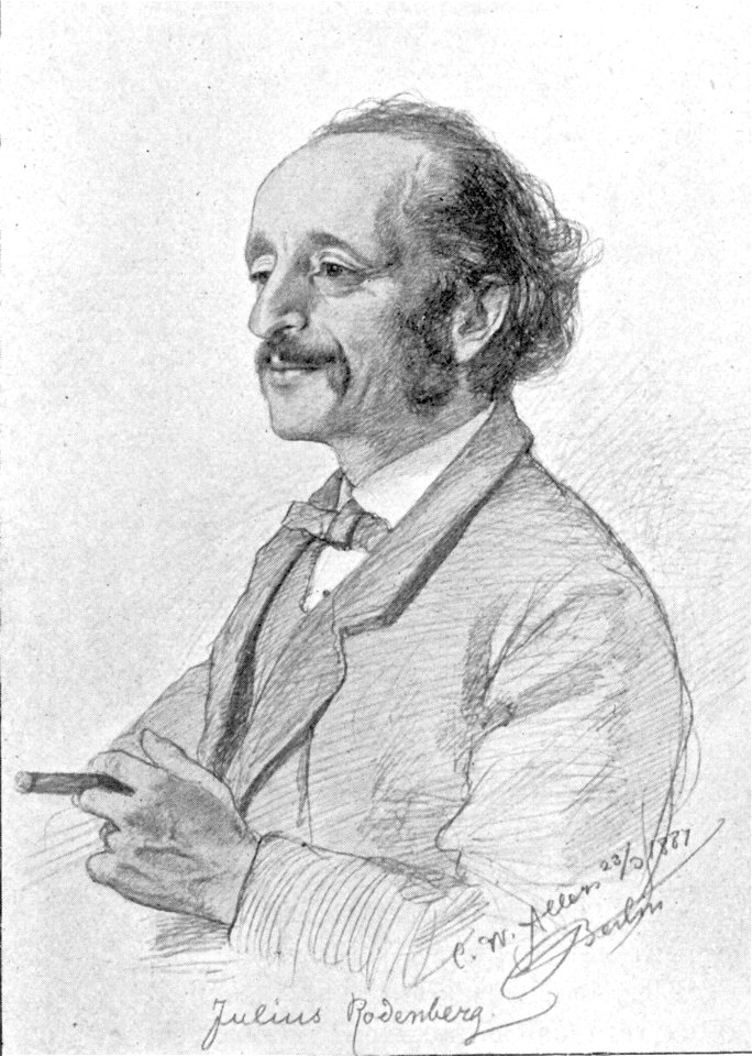 Julius Rodenberg, 1889, von C.W.Allers