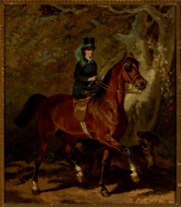 Juliusz Kossak - Amazon woman - MP 1361 MNW - National Museum in Warsaw