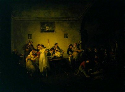 Julius Caesar Ibbetson (1759-1817) - An Unmarried Sailor's Return - N05794 - National Gallery