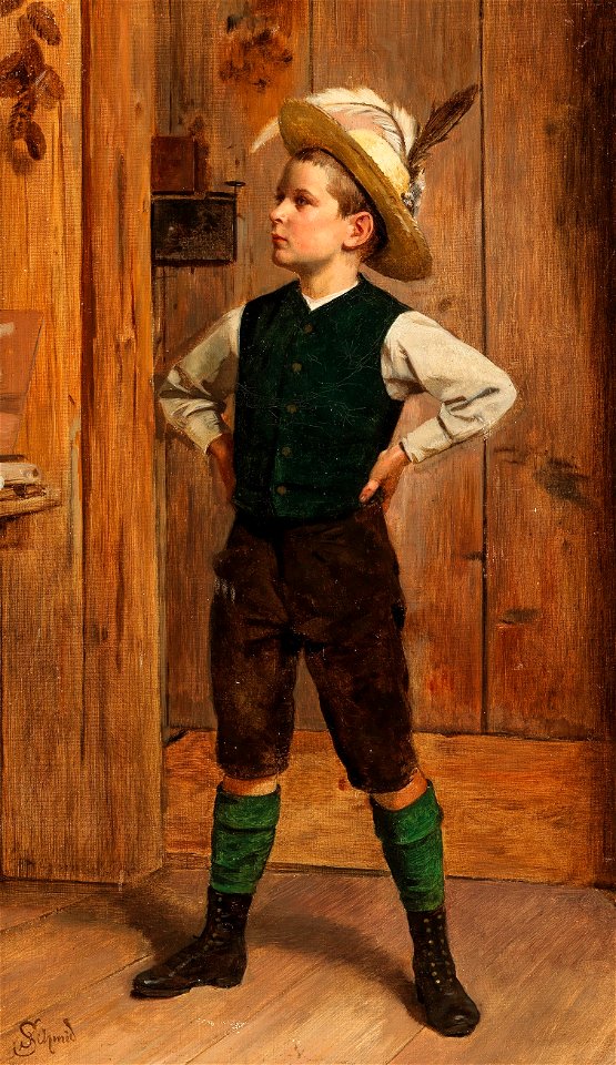 Julius Schmid Ein frecher Bub