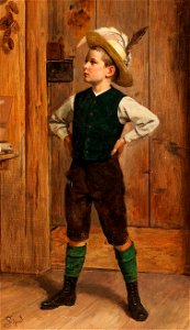 Julius Schmid Ein frecher Bub