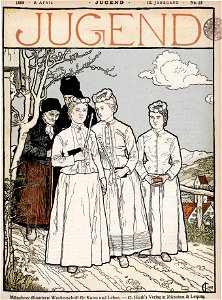 Julius Carben - Die Jugend 9. April 1898