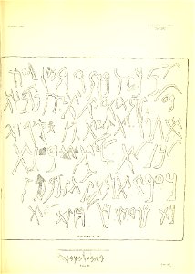 Julius Euting's Punische Steine Table XXXV