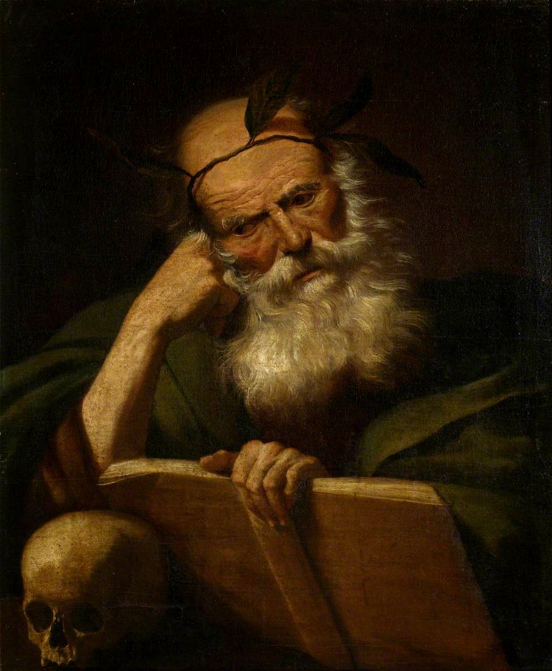 Jusepe de Ribera (1591-1652) (style of) - A Philosopher-Poet - 1210361 - National Trust