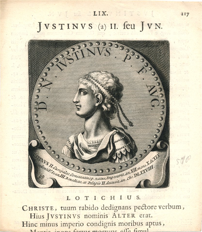 Justinus II feu Jun Erfgoedcentrum Rozet 300 191 d 6 C 50